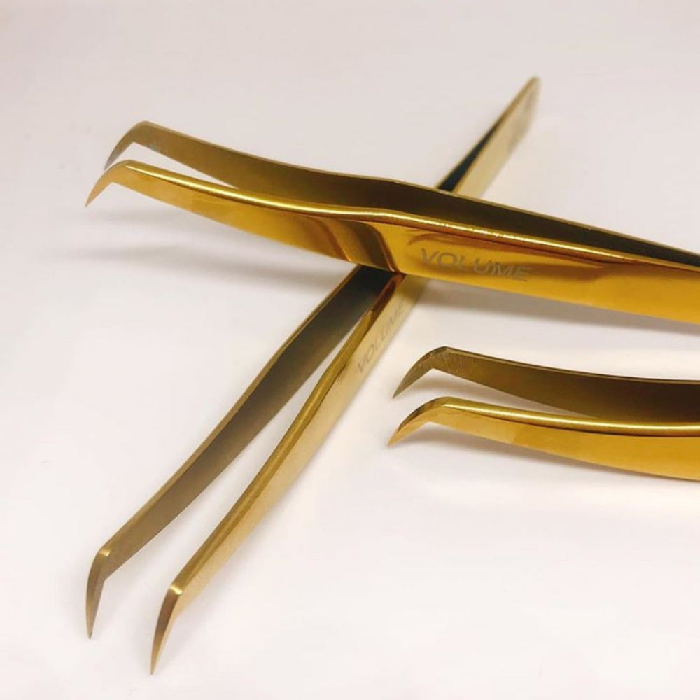 Volume Eyelash Extensions Tweezers With Engraving Volume Eyelash Extensions Tweezers With Engraving