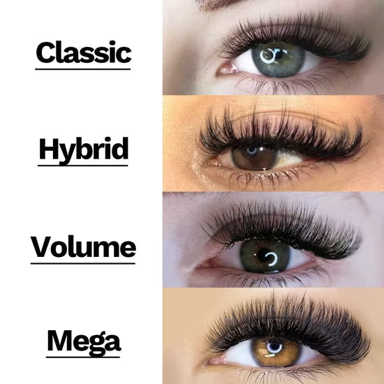 Hybrid Eyelash Extensions: The Perfect Lash Blend for Every Look