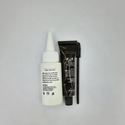 Load image into Gallery viewer, Zehui Professional Waterproof Eyelash Eyebrow Dye Tint Gel Eye Brow Mascara Cream Brush Kit Black
