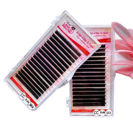 Double Fast Mega Super Mink Lashes - C, CC