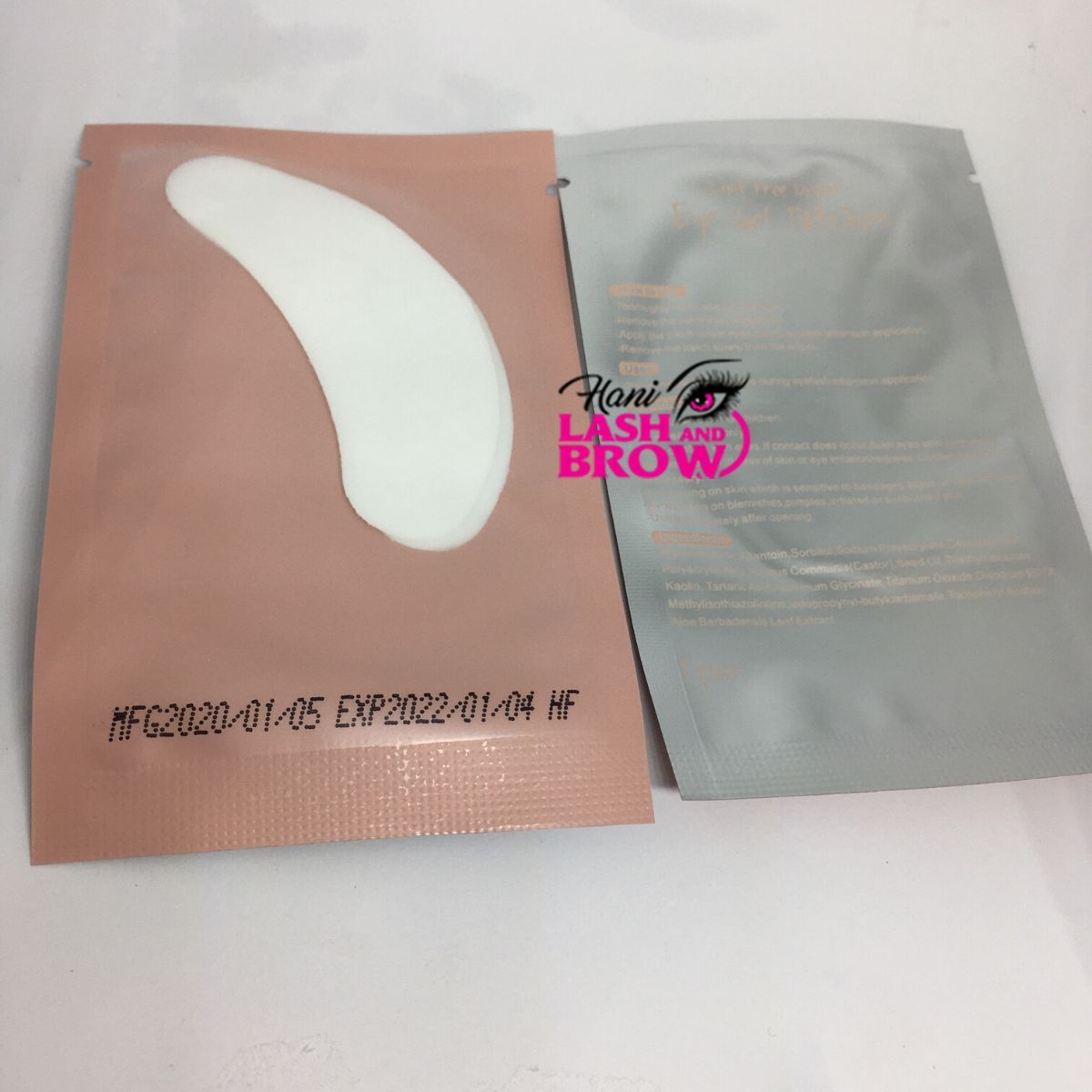 Pack Of 50 Gp Hani Gel Pad Type 1 For Lower Lash