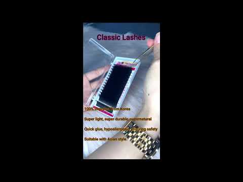 Load and play video in Gallery viewer, Double Fast Classic Super Mink Lashes - C, CC
