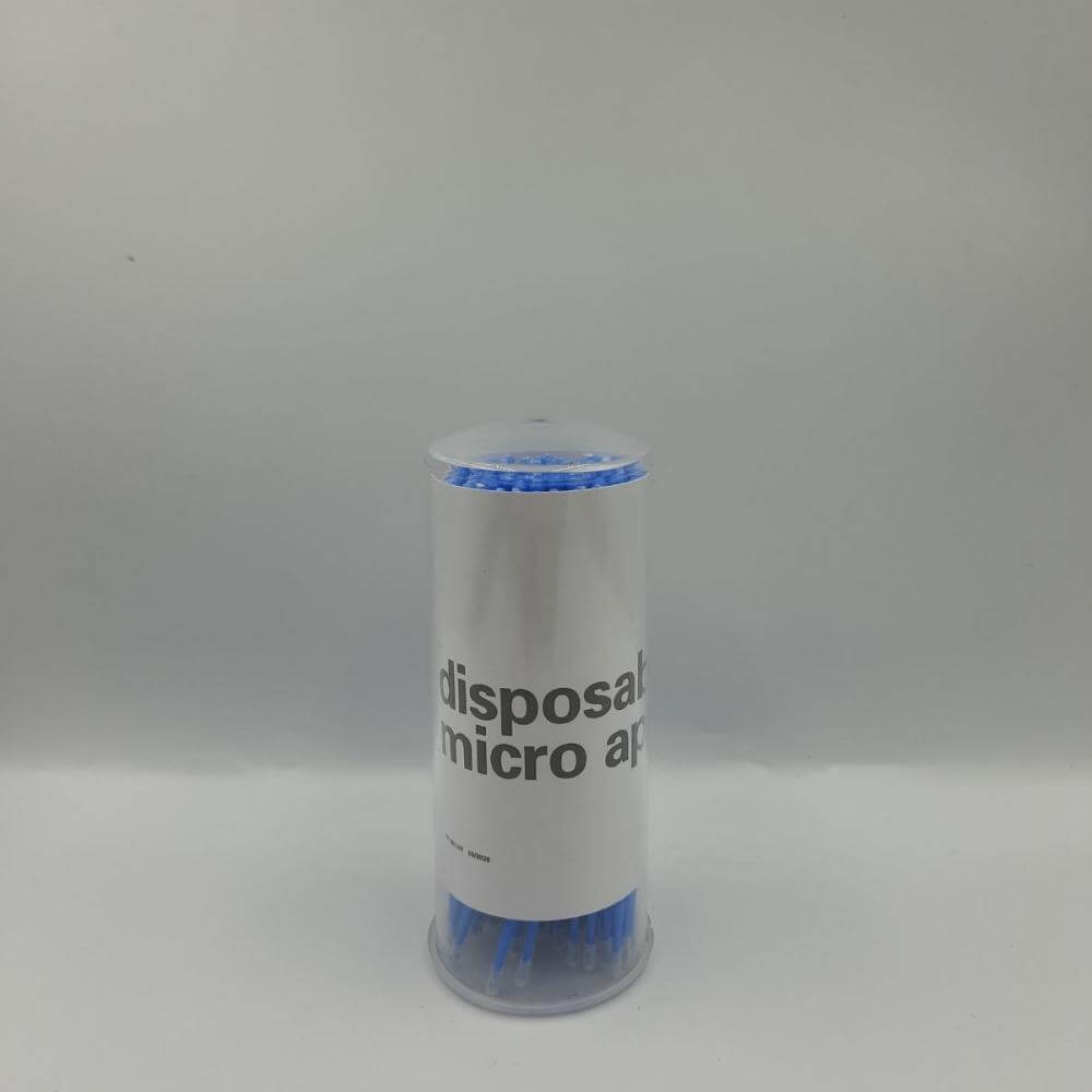 Micro Applicator Brush Disposable Eye Lashes Mascara Wands for Eyelash Extension 5 Color